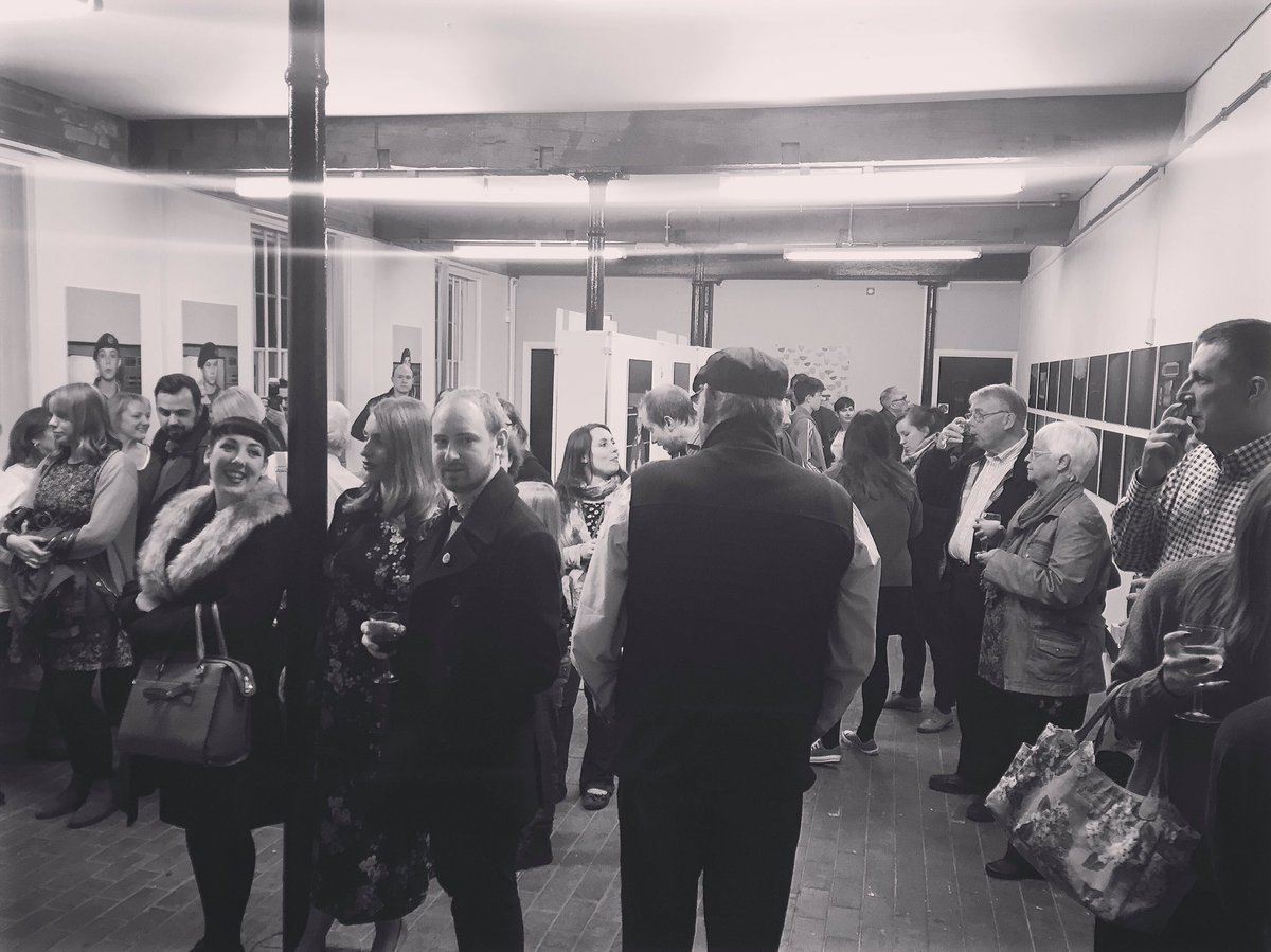 photocanopyNF's tweet image. Huge thanks to everyone that came to the launch last eve...

The show runs until November 11th @BrewhouseCentre
