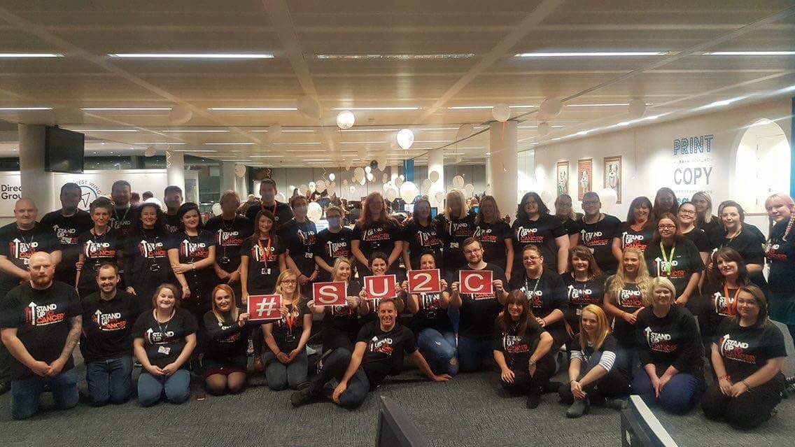DirectLine's tweet photo. The team are supporting #SU2C and are ready to take your calls tonight. Together we can beat cancer. https://t.co/WQRqdnQkV0