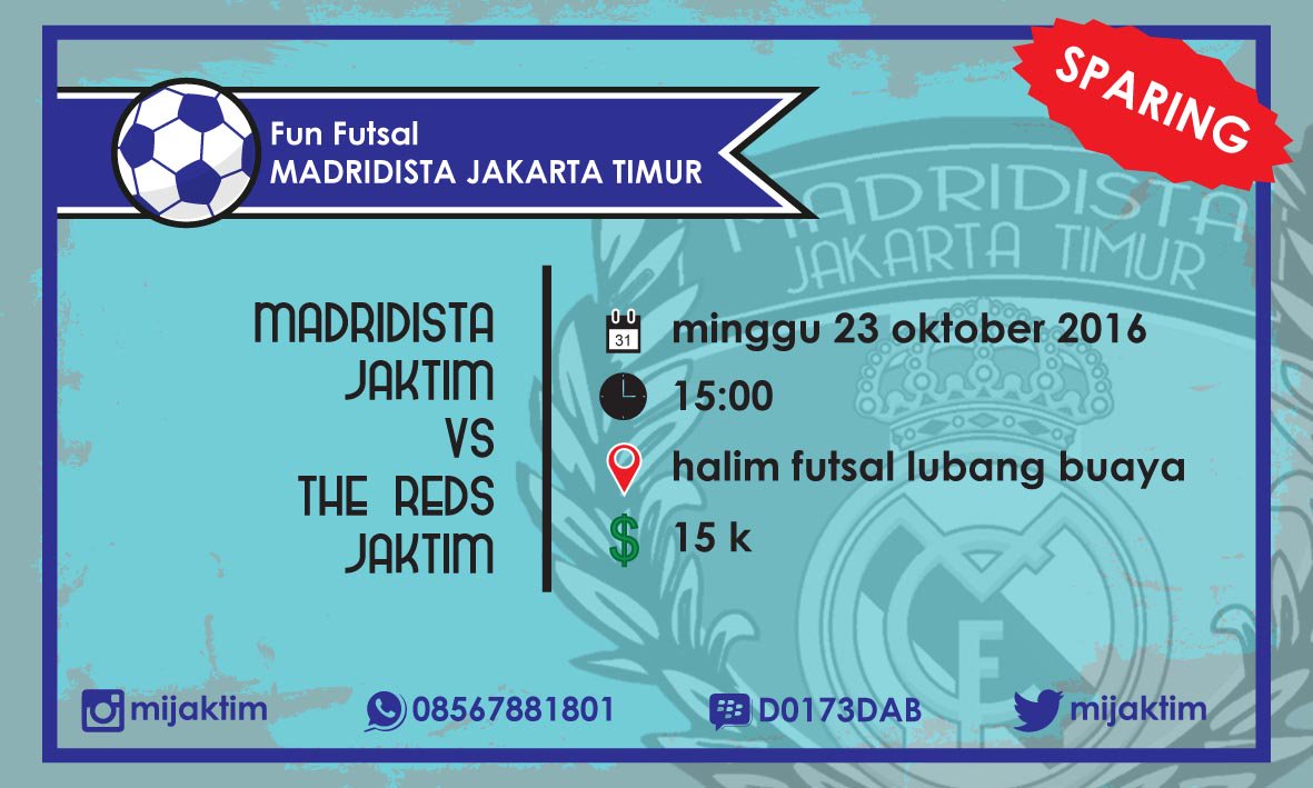 fun futsal w/ <a href="/TheRedsJakTim/">The Reds JakTim</a> 
ramaikan guys! #HalaMadrid