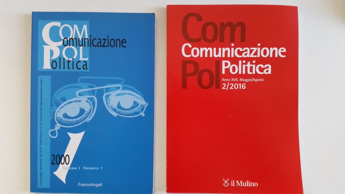 Italy's pol comm scholars are proud to announce that their peer-review journal Comunicazione Politica is now in <a href="/Scopus/">Elsevier | Scopus</a> <a href="/Poli_com/">APSA & ICA Political Communication Divisions</a> <a href="/emrinke/">Eike Mark Rinke has moved to Bluesky</a>
