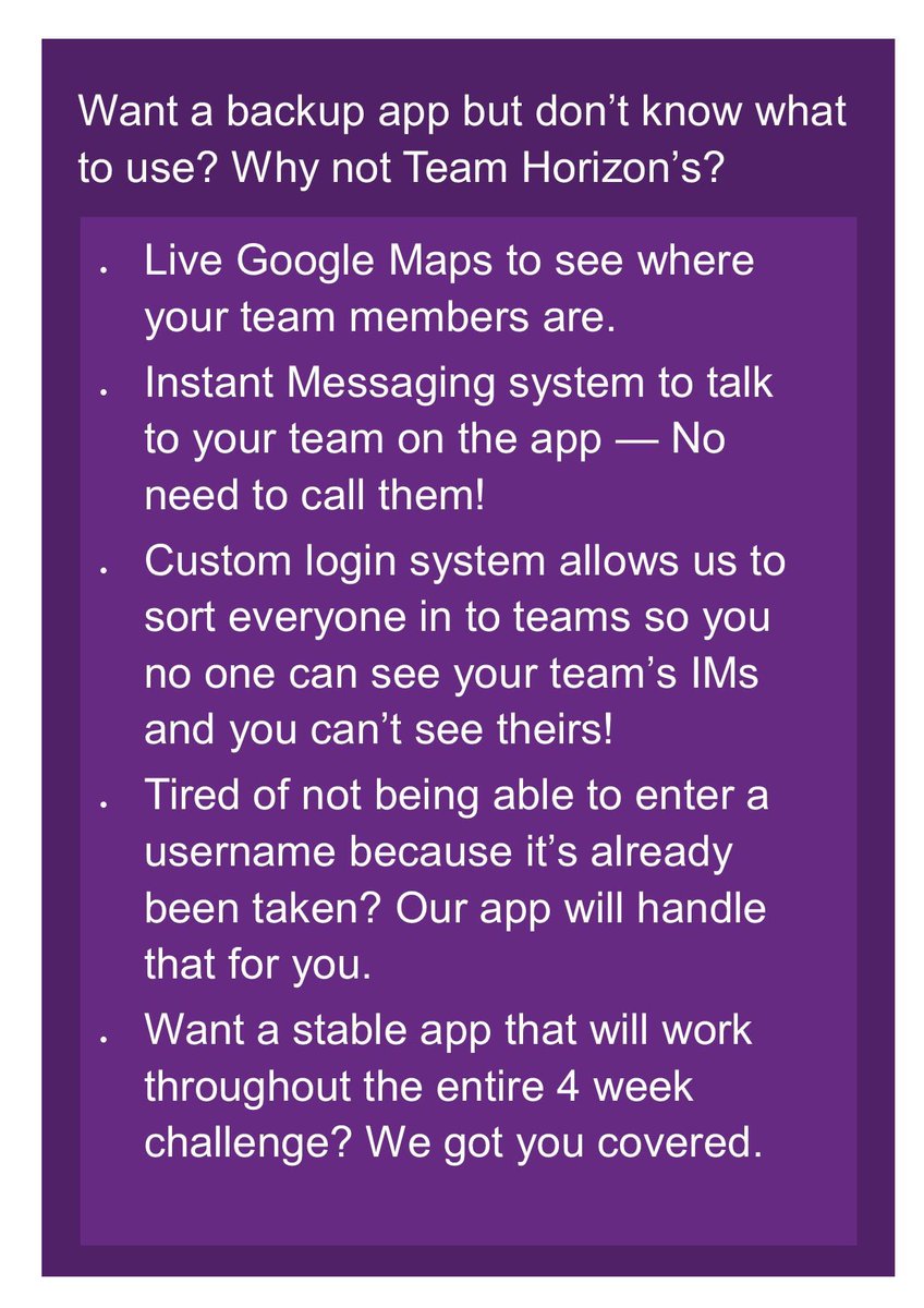 f1_Horizon's tweet photo. Reminder that our app is working perfectly! We can track and talk via our app too! #Computing4WC https://t.co/FHoMl7KULa