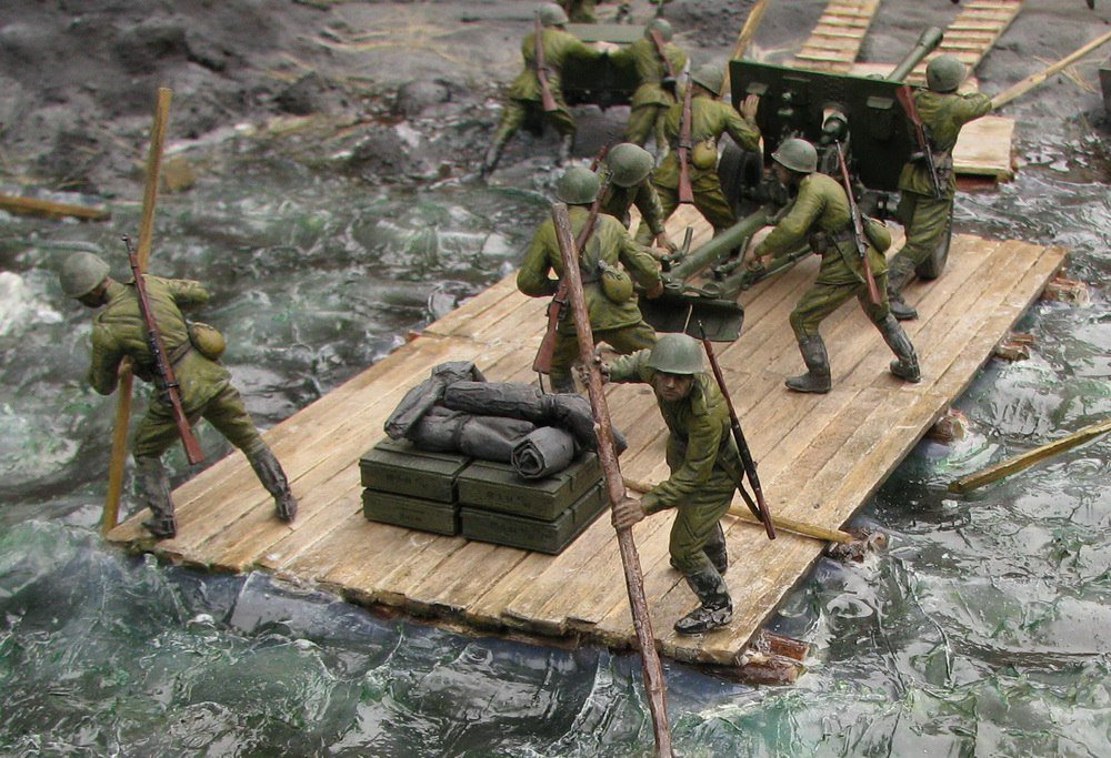 MiniArt 35137 Pushing Soviet Soldiers 