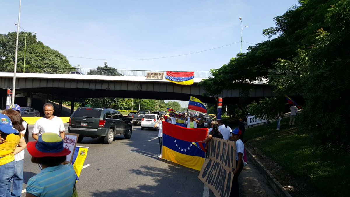 Protestas | Foto: @AleReporta 