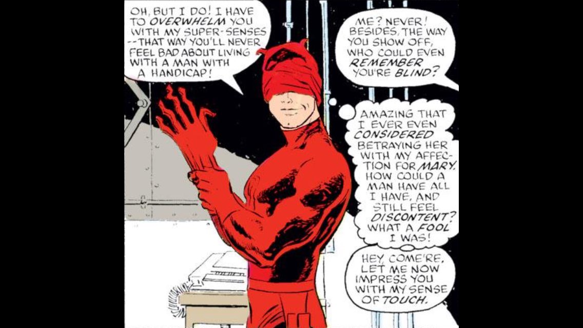 evol_annabellee's tweet photo. Want this in the show! Love me some manic bipolar #MattMurdock! #Karedevil #daredevil #Comics #Nocenti https://t.co/sHoR6zDmJ7