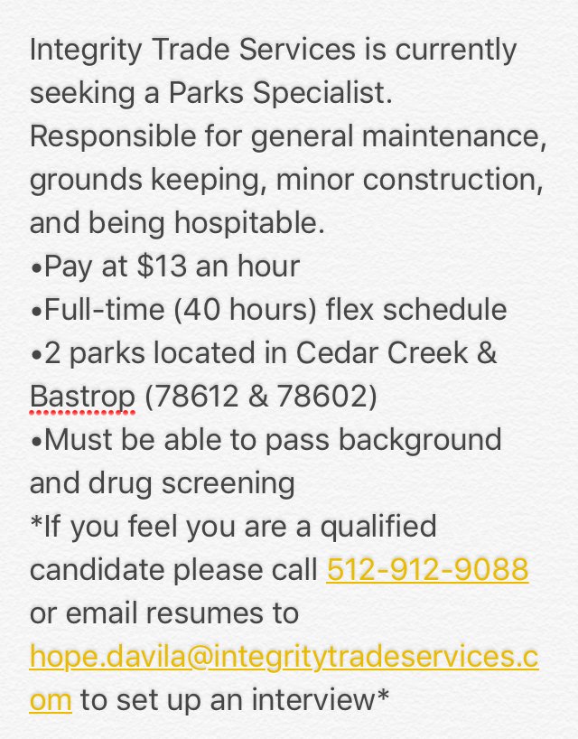 IntegrityTradeAustin (Integrity_Trade) Twitter