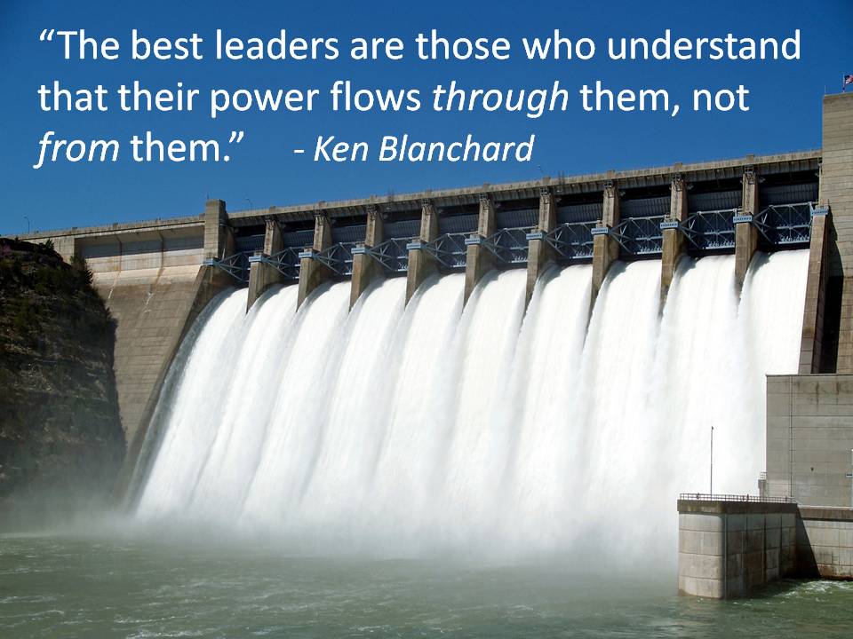 kenblanchard's tweet photo. Think influence, not power, to lead people effectively. https://t.co/bLignYUOfW