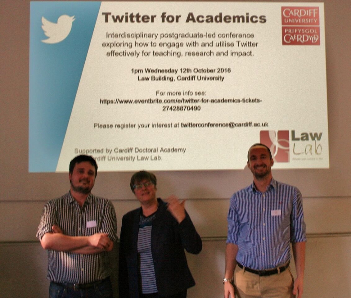 tweets_conf's tweet photo. Check out these cool customers @JennyKitzinger @DrLukeSloan @DaveRiley2810 https://t.co/Nw1ADditoz