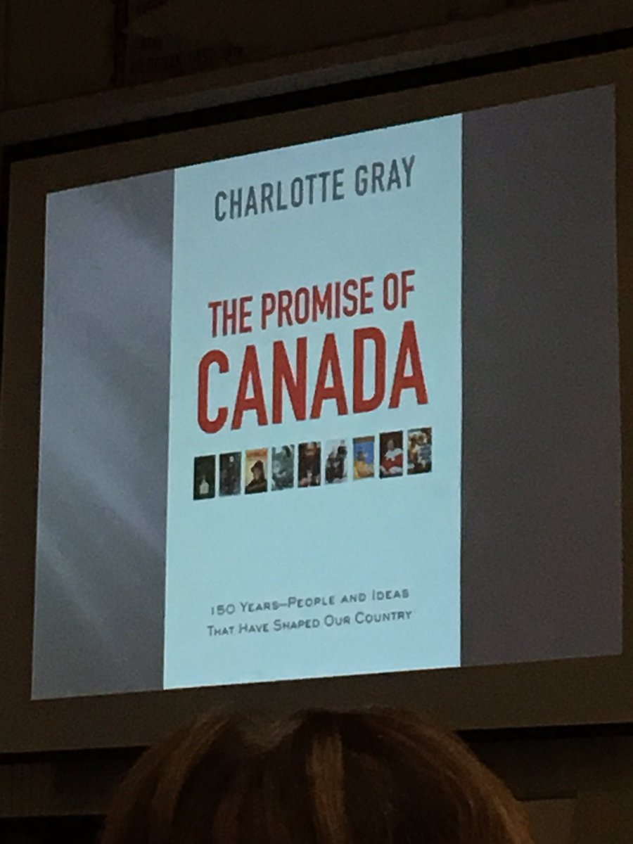 milesmac's tweet photo. The Promise of Canada: 150 Years-People and ideas that have shaped our country. @CharlotteJGray at #MSSTA #MTSPDDAY https://t.co/fLCu3xtlo1