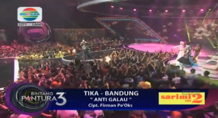 Malam ini jadi Anti Galau bareng Tika di #KonserKemenanganBP3.