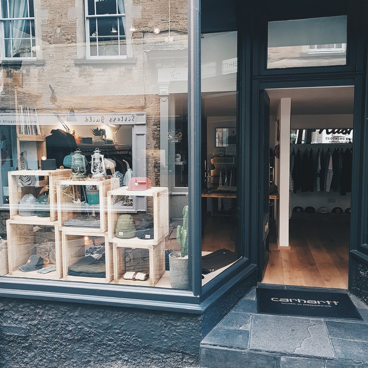 NomadSupplySt's tweet photo. The shop
#kushi #wheninfrome #menswear #shopfront https://t.co/kN1OCBvgu8