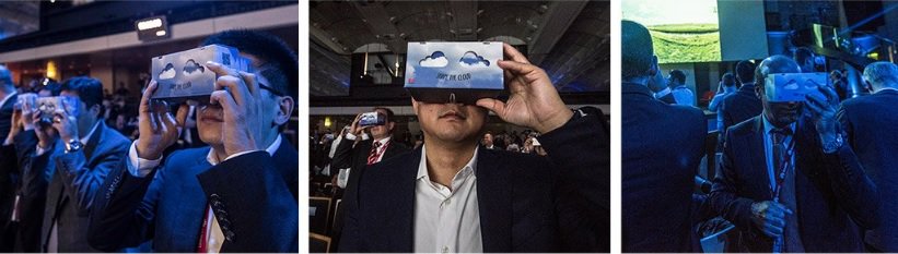 HuaweiItalia's tweet photo. Oltre 1000 persone hanno vissuto l'esperienza della realtà virtuale al #Huawei eco-CONNECT 2016 di Parigi #HCE2016 https://t.co/aBcyt3jTf5 https://t.co/Slgq1mu3sw