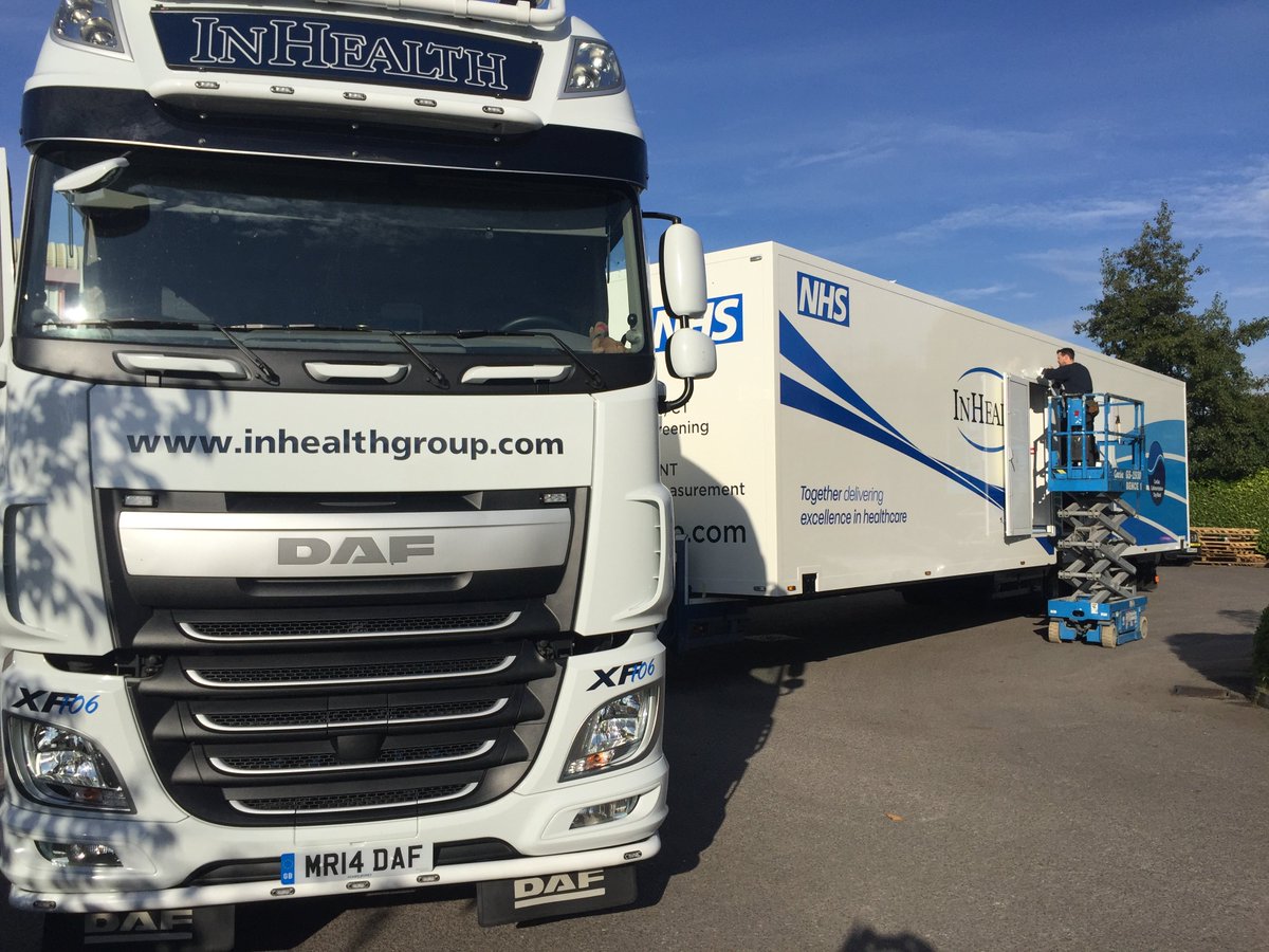 WHBence's tweet image. Travelling on the M4 Eastbound? The new #whbence @InHealthGroup Mobile Cardiac Ward is on the move to its new home in Oxfordshire...