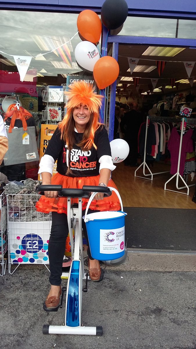 EmilyFoden's tweet photo. @CRUKCleveleys #SU2C our fun day in the shop https://t.co/hs8hfZgiZP