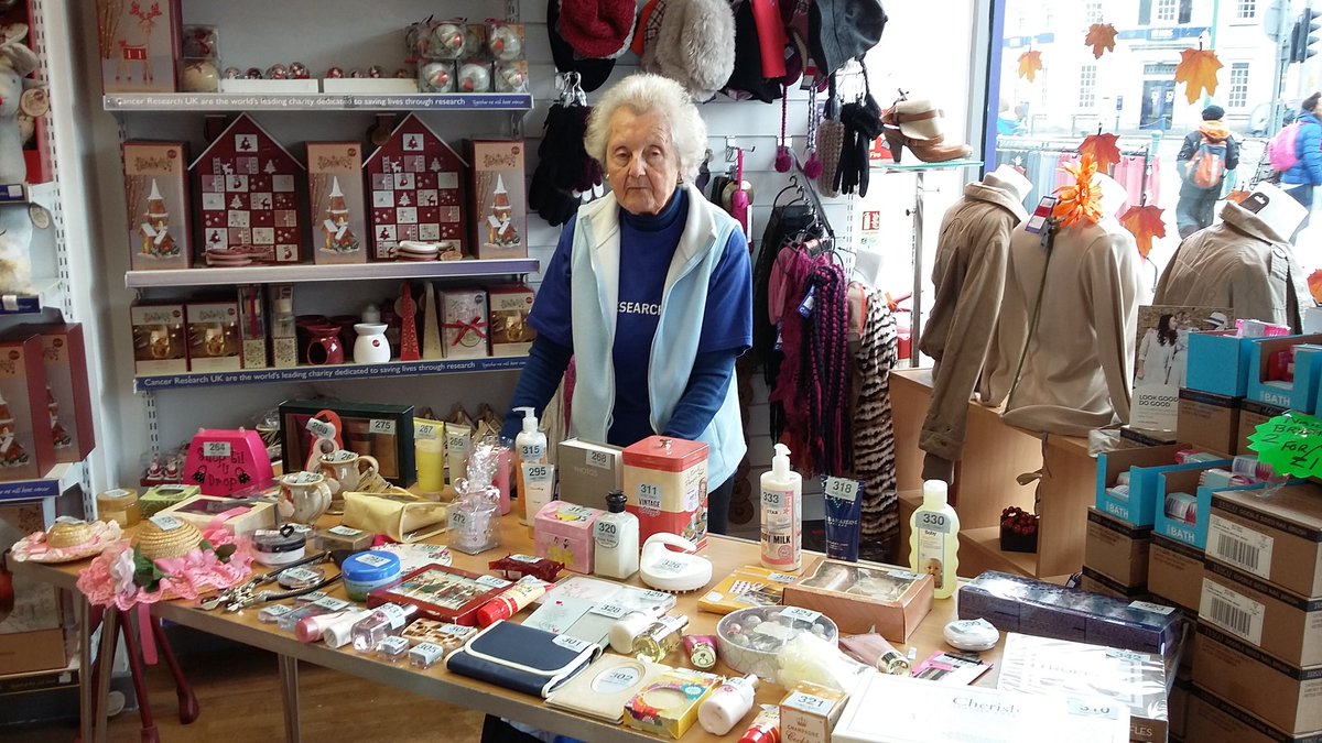 EmilyFoden's tweet photo. @CRUKCleveleys #SU2C our fun day in the shop https://t.co/hs8hfZgiZP