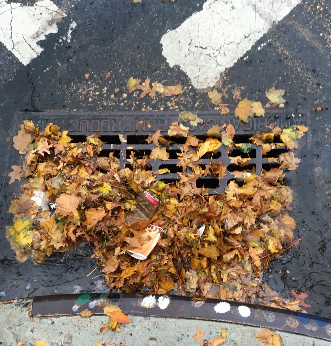 NYCWater's tweet image. ☔️ Help to reduce flooding on your block by keeping catch basins clear of debris