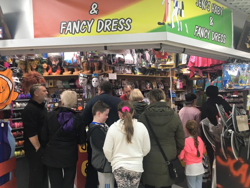It is absolutely heaving at our #Halloween stand. Open 7 days from 9:00-5:30. See you this weekend! 🎃🎃