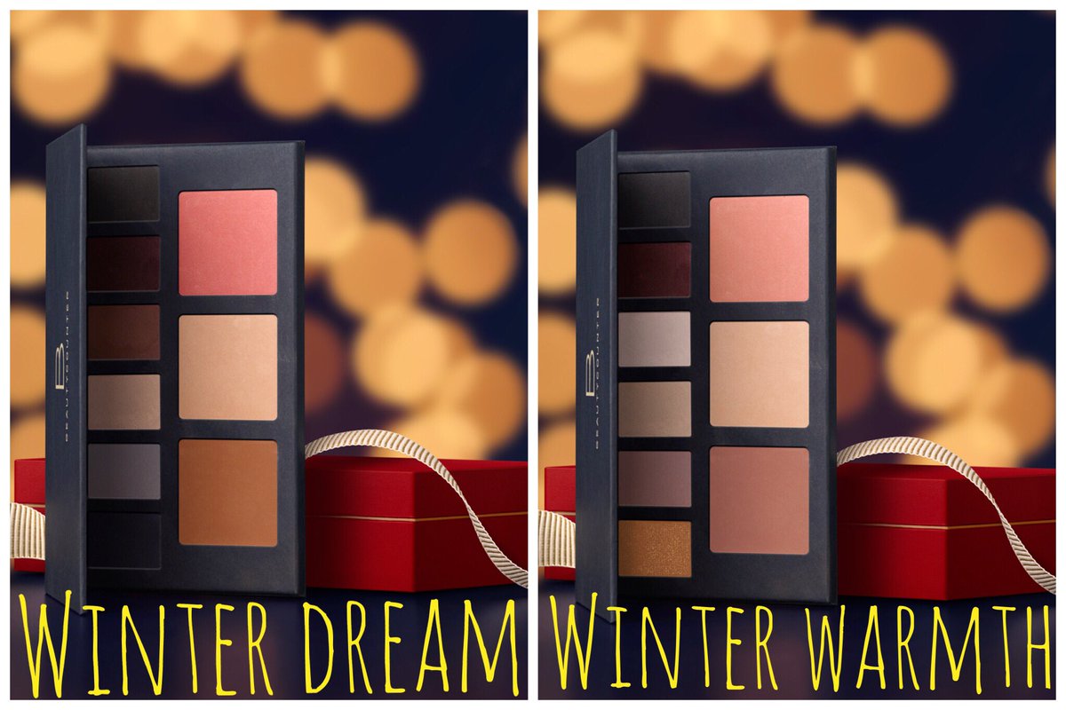 LBeautycounter's tweet photo. Check out the Winter Dream &amp; the Winter Warmth palettes!  
Get yours now: https://t.co/ldKxLrzxdZ #letitglow #saferbeauty #betterbeauty https://t.co/vSGmeikEcH