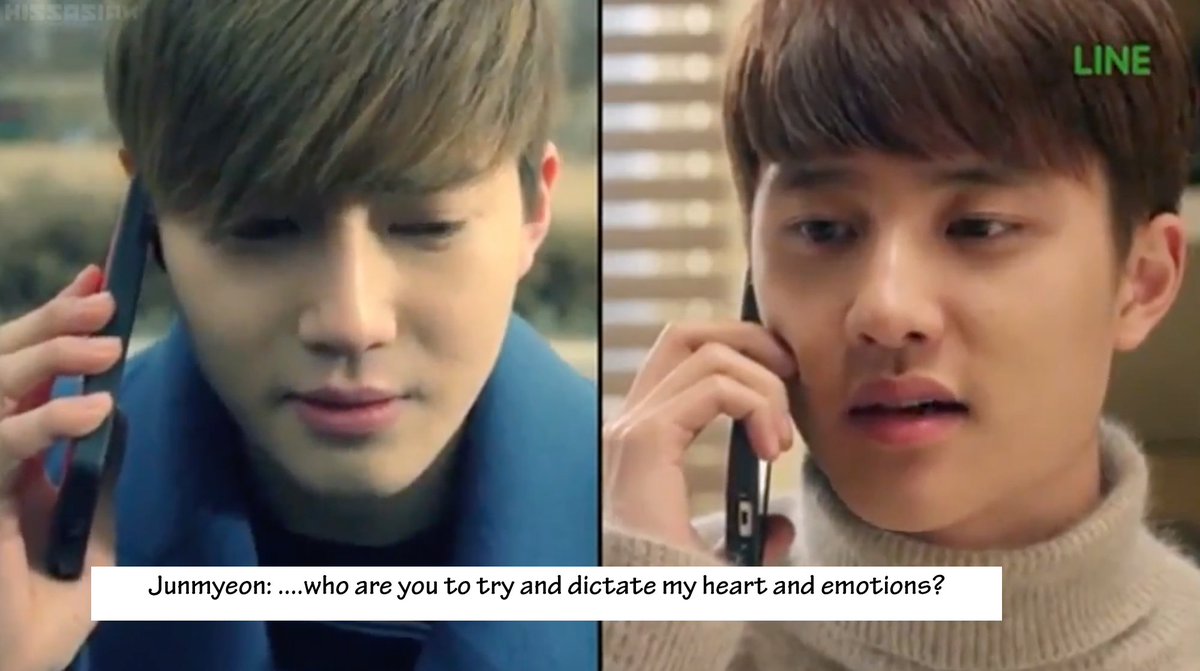 exo_fakesubs's tweet photo. Junmyeon has a crush. ft D.O https://t.co/OWdRC7kmRr