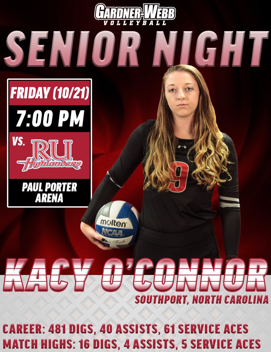 GWUBlockheads's tweet photo. Tonight at 7pm is Senior Night for @GWU_VB. Join us at 6:45 as we recognize our 3 seniors! https://t.co/ZRAtSMTFSU