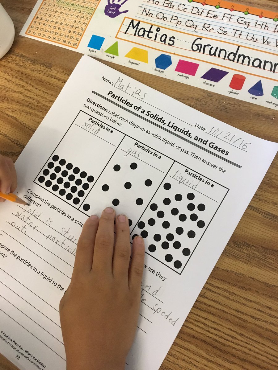 Discussing properties of matter with Project Clarion. @APSGifted <a href="/GlebeAPS/">Glebe Elementary APS</a> @Glebe2nd