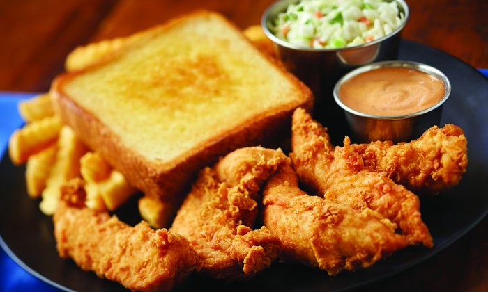 Gofecha's tweet image. Zaxby's is for lunch today!