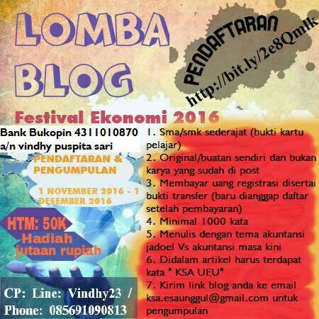 KSA_UEU's tweet photo. Hai Sahabat Ekonomiaa!! 😊😊
Kami mengadakan Lomba Blog Ekonomi untuk kalian adik-adik SMA/K sederajat, yuk ikutan acaranya! 👍👍 https://t.co/wOr7P9SEXI