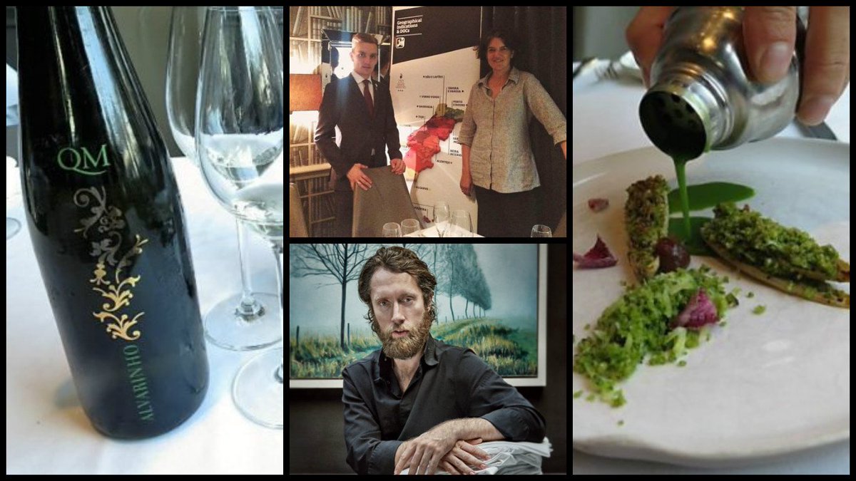 Last month in Lauceston place take place the Portuguese wine dinner with Sarah Ahmed aka wine detective presenting the wines. QM Alvarinho!