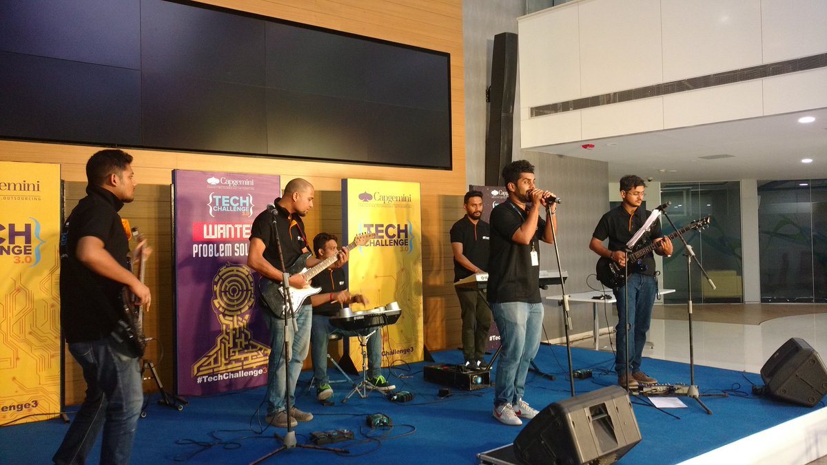 Sarangbrahme's tweet image. This is how our #techchallenge3 Hackathon rolls @CapgeminiIndia #lifeatcapgemini