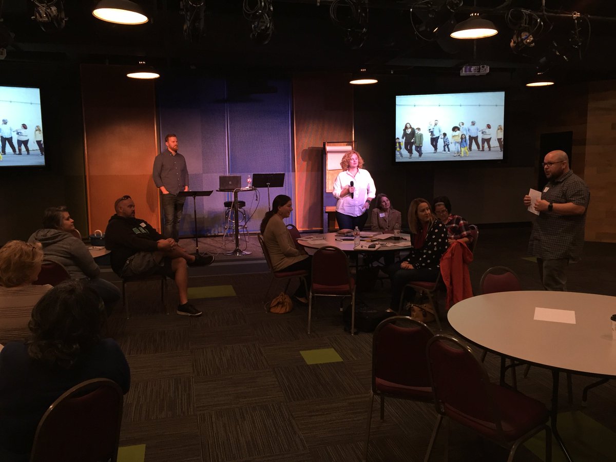 TapestryFamily's tweet photo. Bruce and Denise Kendrick engaging with the Ministry Workshop attendees at #TapCon16. https://t.co/pwhI43zYYa