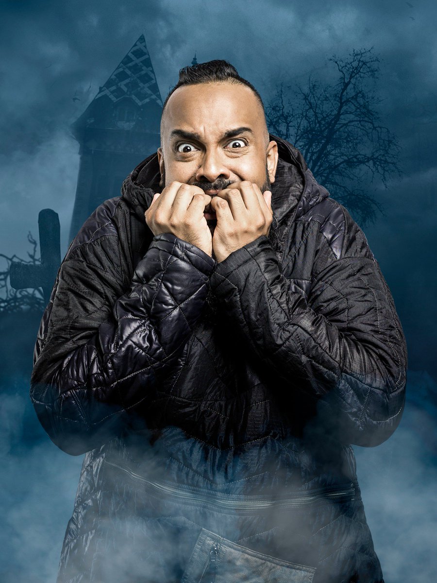 morwenna_g's tweet photo. Sky Halloween Short 4/8 - 'Frightbusters' by @GuzKhanOfficial - co-starring @SunilDPatel @Alex_Macqueen @TotallyTom Watch it On Demand NOW! https://t.co/4xcOMo9Qm3