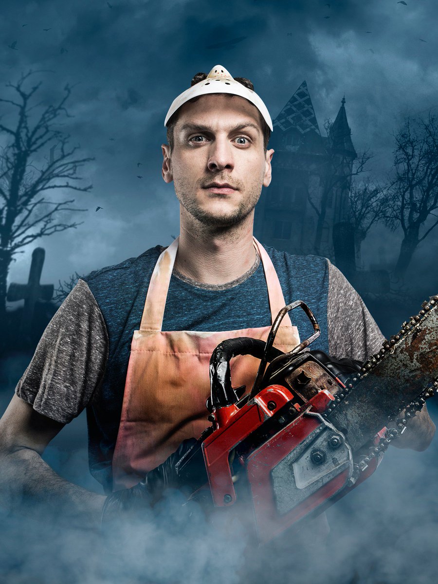 morwenna_g's tweet photo. And finally, Halloween Short 8/8 - 'Scare BnB' by @steenrasko co-starring @sarapascoe @johnsfurcoat @SusieYoussef @MrNishKumar On Demand NOW https://t.co/43zumLn11b