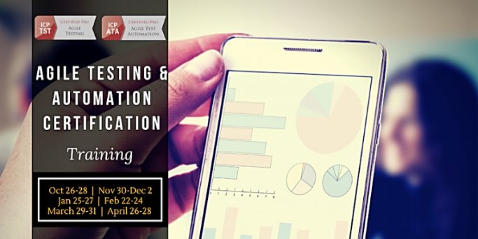 agiletbz's tweet image. Become an @ICAgile Certified Professional in #AgileTesting (ICP-TST) & #AgileTestAutomation (ICP-ATA) in 3 days! #DC