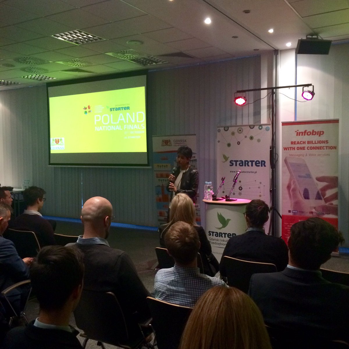 AnWylezek's tweet photo. @b_stelmach ceo @generalelectric talking about Innovation and Digital revolution at @cesawards Polish finals powered by @InkubatorStart https://t.co/CDslLFdI1f