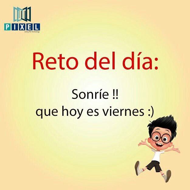 PixelEcu's tweet photo. #Pixelito te reta HOY VIERNES!!!
#PixelECU #LivingTheTechnology 🤗😁😄😀😊😉😆👈 https://t.co/iyRjF0bgs1