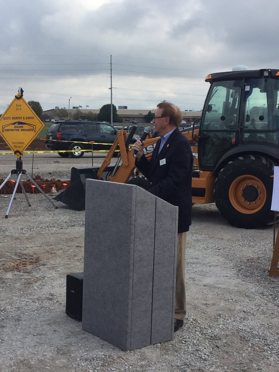 Diamond Equipment groundbreaking going on now in Bowling Green. Another investment in our community