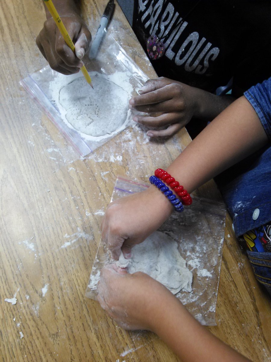 ALPHA 3rd graders create scientific models of the Rosetta Stone! #misdgt #webblc #ancientegypt #rosettastone