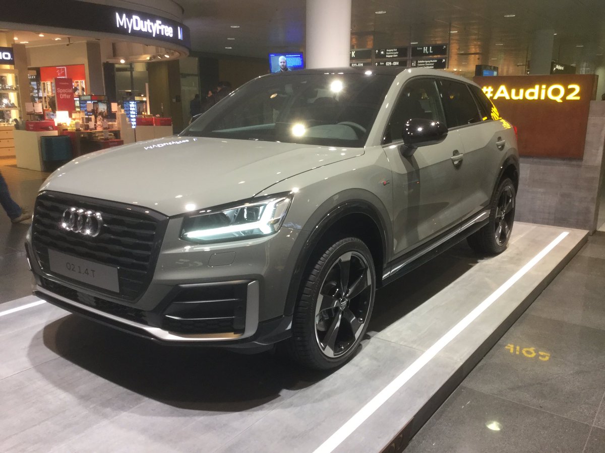DakshGuptaCEO's tweet photo. New @AudiUK Q2 at Munich airport ! Nice @marshallgroup #marshallmoments @marshallaudi https://t.co/3BnqFA0CDt