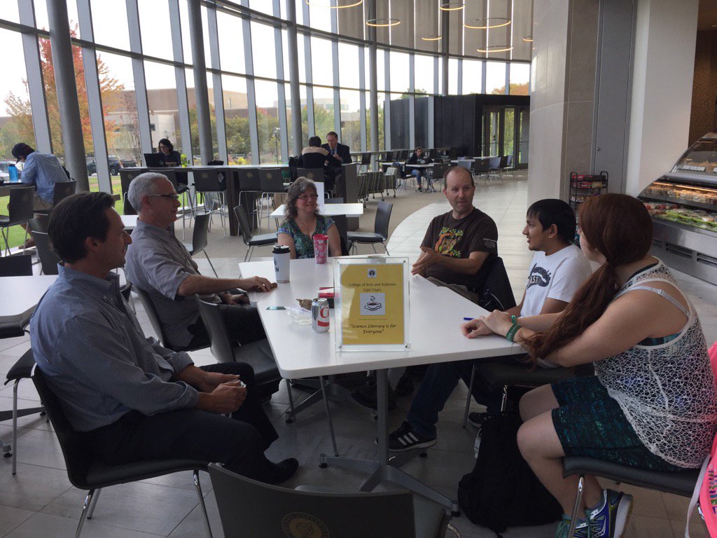 First A&amp;S Cafe Chats. Wonderful hour of conversation and laughter.  Thanks everyone!