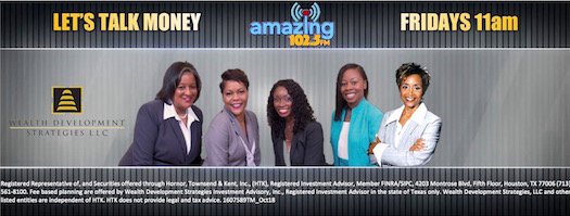 sloaneyoung03's tweet photo. Join us for "Let's Talk Money" at 11am on the new Amazing 102.5 FM! https://t.co/cOWkG02mdB