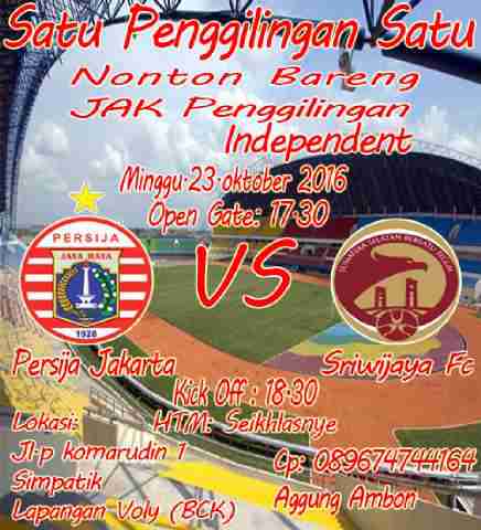 adhe_omponq's tweet photo. Yuk ramaikan nobar bareng jak mania penggilingan
#jakmaniapenggilinganindepedentsince2004
#satupenggilingansatu
#kamiadakarnapersija https://t.co/Ov4wRgsJgL