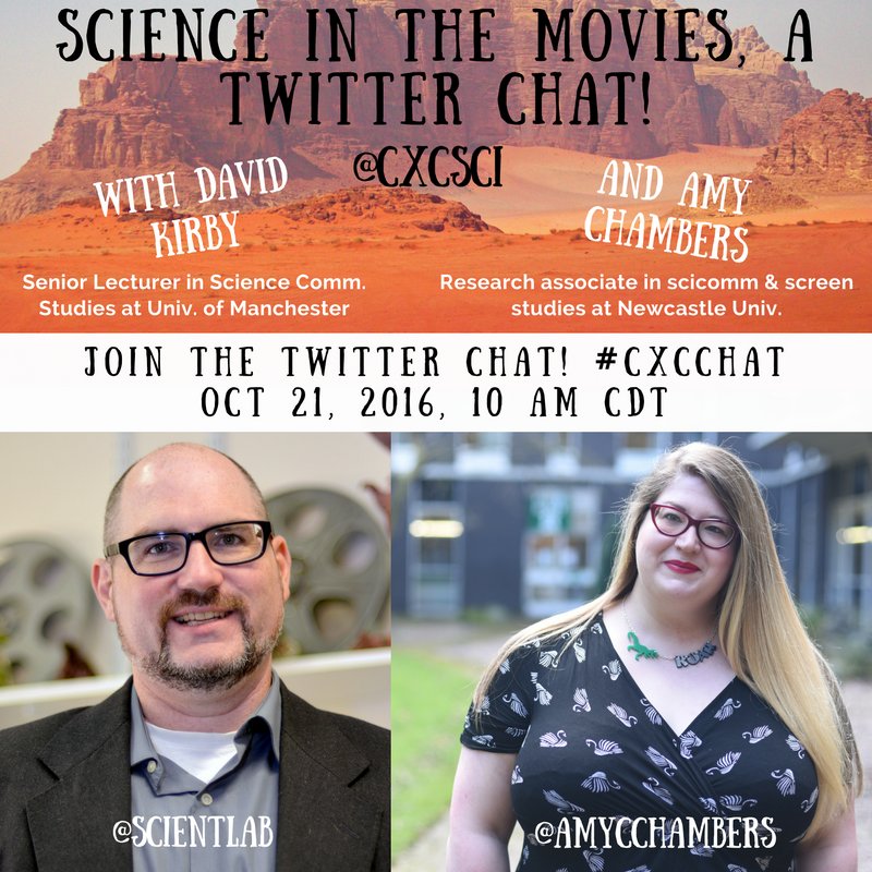 cxcsci's tweet photo. We are wrapping up this #CxCchat! We will Storify the chat shortly. Feel free to continue to ask @SciEntLab and @AmyCChambers Qs! Thanks! https://t.co/hTQlm9TIeG