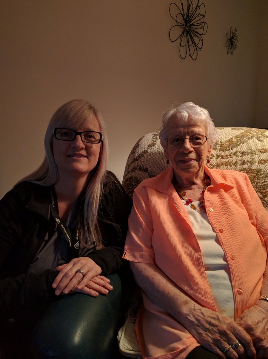 MSCTillsonburg's tweet photo. #CommunitySupportStories Home Help Day - CSS Month. THX MSC CWs-staff- volunteers&clients - united in care: PSW Lisa & Ilene. #UNselfie https://t.co/V0uSiUJFgl