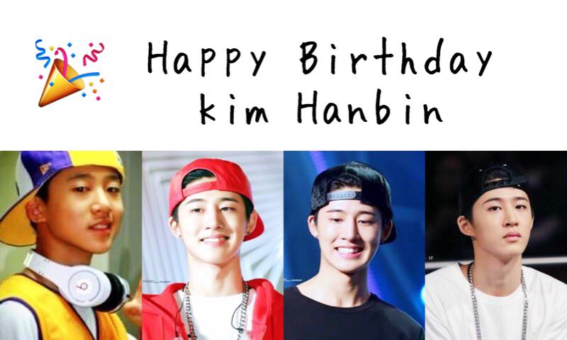Happy birthday, Hanbin! 💙🎉 #CharismaBIday