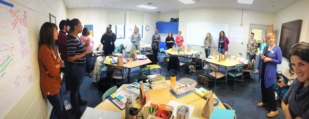 MNPSEDU's tweet image. Our #MNPSFACE Leaders are spending the day learning about adult learning theory and colleague engagement #DualCapacityFramework