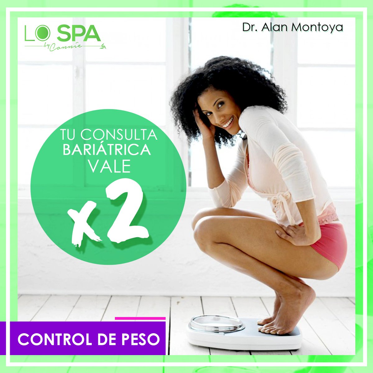 SpaConnieLo's tweet photo. #consulta #bariatrica #controldepeso #SanNicolas #promoción #octubre #lospa #BuenViernes https://t.co/unwAht2LIe