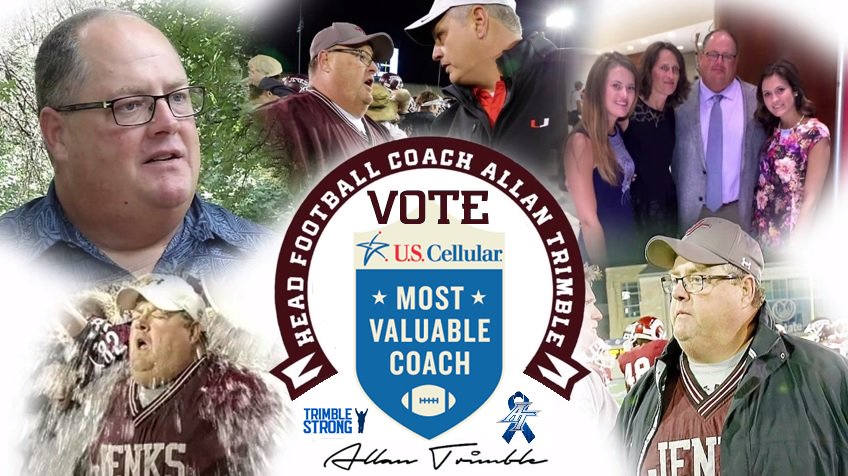 Vote now for #1 Coach in USA. Coach Trimble needs votes from everyone, everywhere. Vote everyday thru November 18th 
themostvaluablecoach.com/vote?c=1