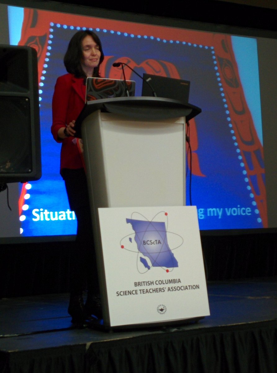 GrahameRainey's tweet photo. Dr Judy Thompson. Keynote at @BCScTA Catalyst 2016. #bctfpd #PSAday #bctf #bced #bclearns #bcscta https://t.co/n6dyWgpLHI