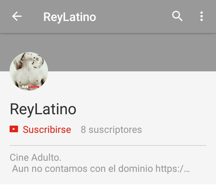 ReyLatinoXXX's tweet photo. Nuestro canal de YouTube tu canal.
#siguemos https://t.co/o5vfFOkrtL