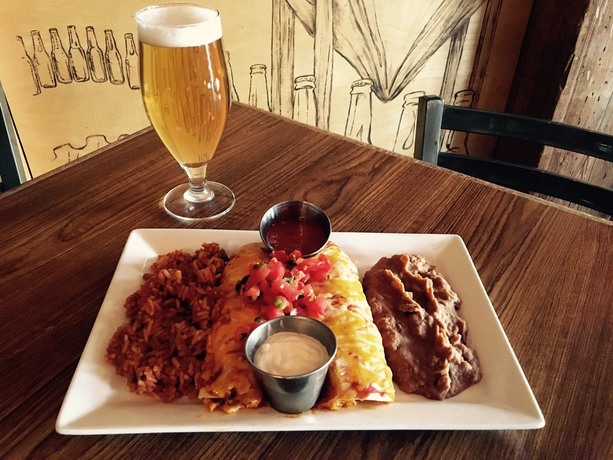 Chicken enchilada special! Pair these bad boys with an MKE brewing outboard cream ale and life is good!!