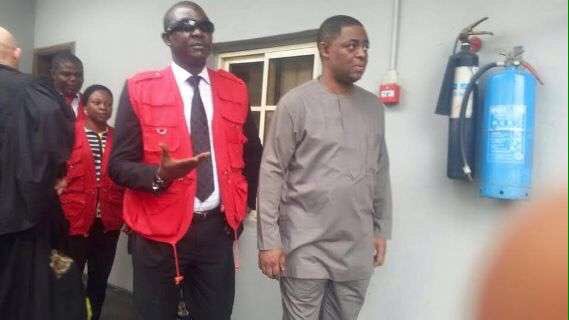 JamiuBond's tweet photo. Evening sir @NGRPresident the package has been extracted and secured. Should we hand him over to DSS sir? https://t.co/BpiICmrZmi